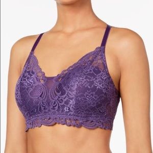 Bali purple lace bra